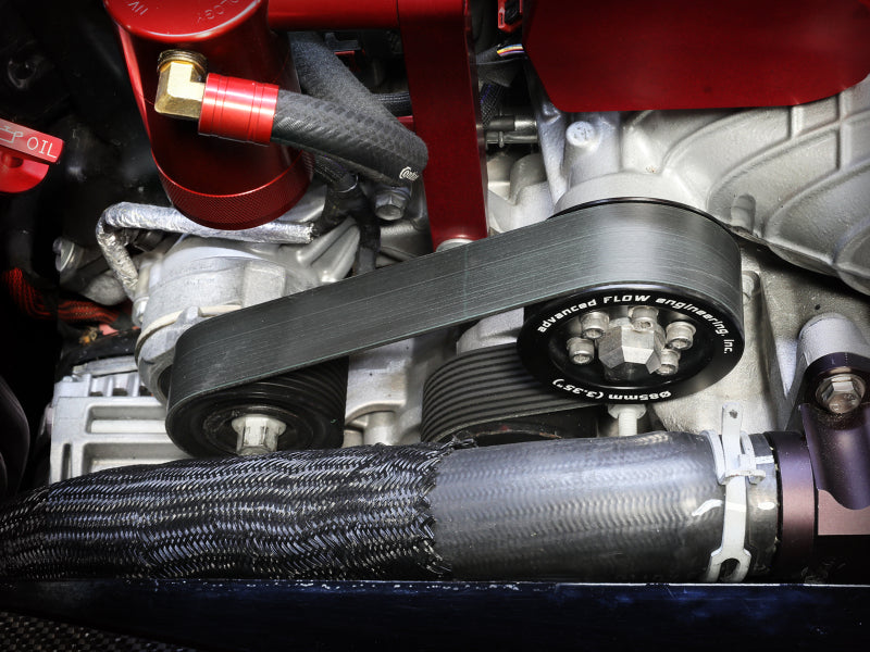 aFe 15-23 Dodge Challenger / 15-23 Dodge Charger SRT Hellcat 3.35in Supercharger Power Pulley Kit Secondary image