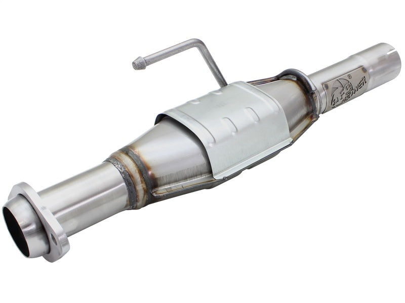 aFe Power Direct Fit Catalytic Converter Replacements Rear 04-06 Jeep Wrangler (TJ/LJ) I6-4.0L Secondary image