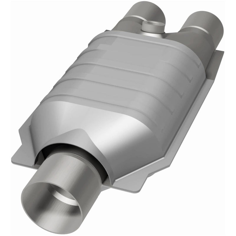 MagnaFlow Conv Univ 2/2.5 D/S Single O2 FED for offroad performance upgrades