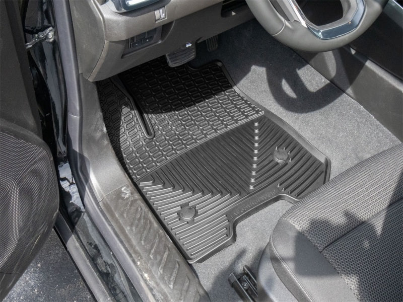 WeatherTech 23-26 Chevrolet Colorado 1st Row Front All-Weather Floor Mats - Black Secondary image