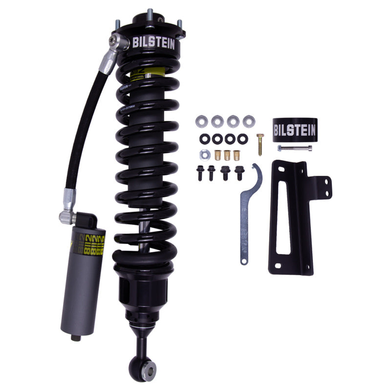 Bilstein B8 8112 Series 07-21 Toyota Tundra Zone Control Monotube Front Right Corner Module with accessories