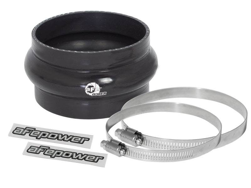 aFe MagnumFORCE Coupling Kit 4in ID x 2.5in L Hump (Silicone) Secondary image