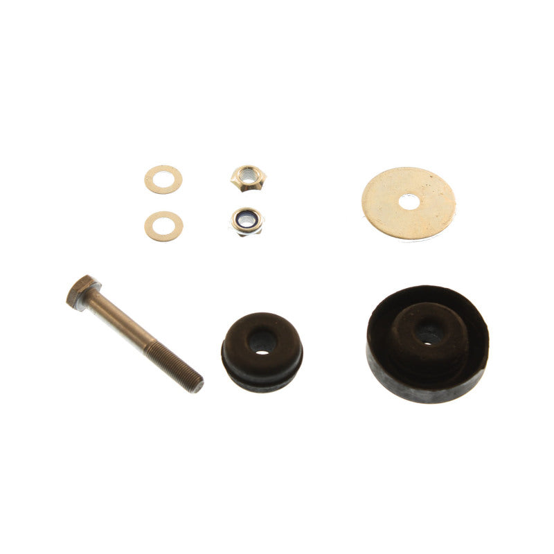 Bilstein B6 2003 Mercedes-Benz E320 Base Sedan Rear 36mm Monotube Shock Absorber components and hardware for installation.