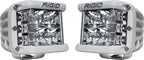 Rigid Industries D-SS - Spot - Set of 2 - White Housing for offroad lighting and electrical needs.