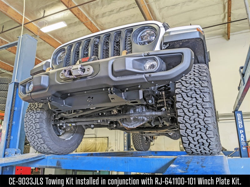 RockJock JL/JT Tow Bar Mounting Kit Steel Bumper Secondary image