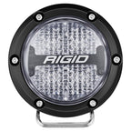 Rigid Industries 360-Series 4in LED Off-Road Diffused Beam - RGBW Backlight (Pair) for offroad lighting and electrical.