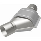 MagnaFlow Conv Universal 2.25 Angled Inlet OEM catalytic converter for performance offroad parts.