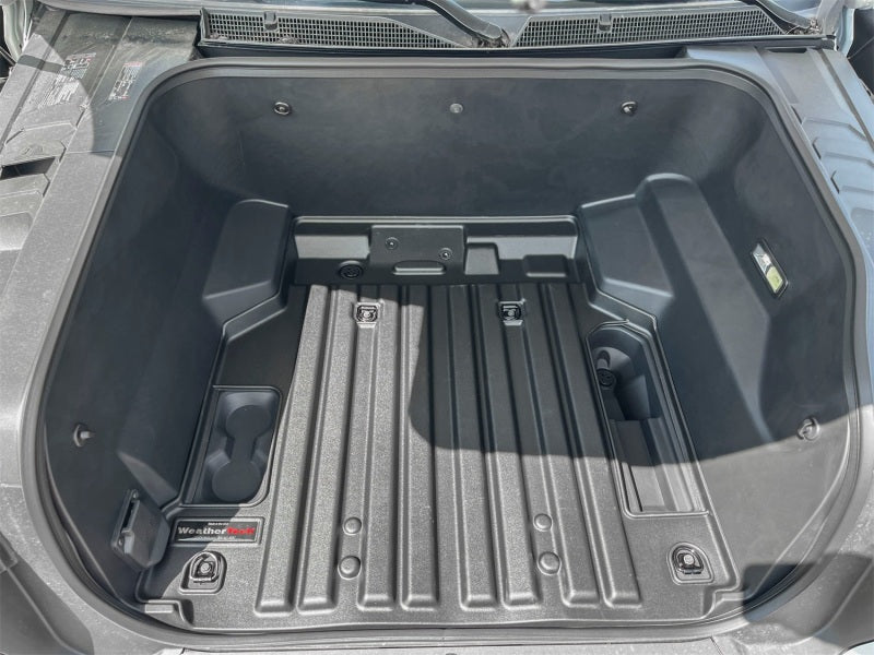 WeatherTech 2024 Chevrolet Silverado EV Behind 2nd Row Cargo Liners - Black Secondary image