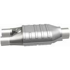 MagnaFlow Conv Univ 2/2.5 D/S Single O2 FED catalytic converter for offroad performance upgrades.