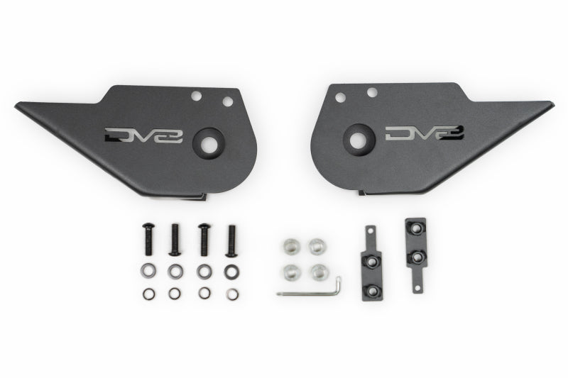 DV8 Offroad 2021 Ford Bronco Trailing Arm Skid Plates with hardware