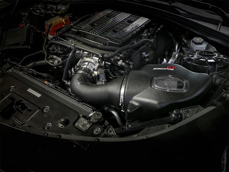 aFe Momentum GT Pro DRY S Cold Air Intake System 2017 Chevrolet Camaro ZL1 V8 6.2L (sc) Secondary image