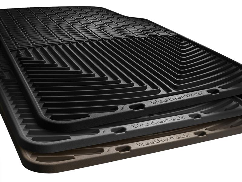 WeatherTech 2017+ Audi Q7 Front Rubber Mats - Grey Secondary image