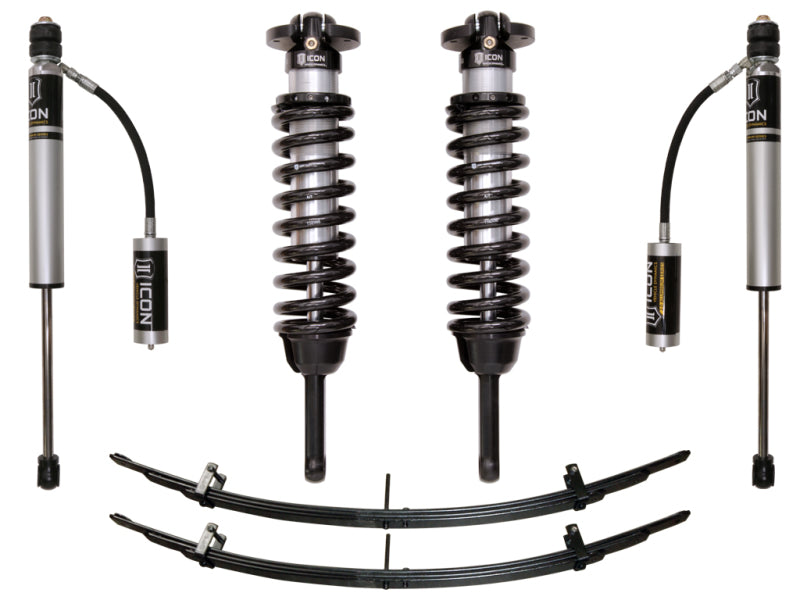 ICON 05-15 Toyota Tacoma 0-3.5in / 2016+ Toyota Tacoma 0-2.75in Stage 2 Suspension System with offroad parts