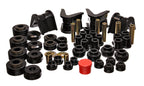 Energy Suspension 73-79 Ford F-150 Pickup 4WD Black Hyper-flex Master Bushing Set for offroad performance upgrades.