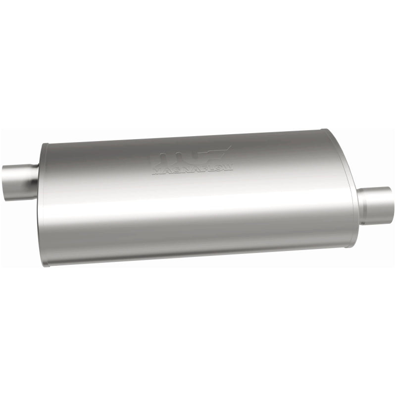 MagnaFlow Muffler Mag SS 5X8 14 3/3 O/O for offroad performance upgrades