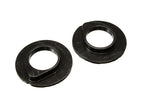 Energy Suspension 90-96 Ford F-150/Ford Bronco Front Coil Spring Isolator Set - Black for off road parts and performance upgrades.