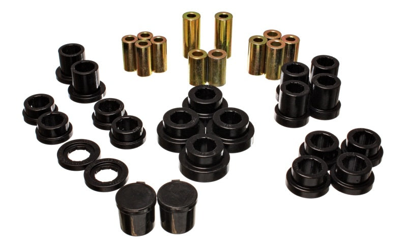 Energy Suspension 00-09 Honda S2000 Black Rear End Control Arm Bushing Set for improved performance and durability