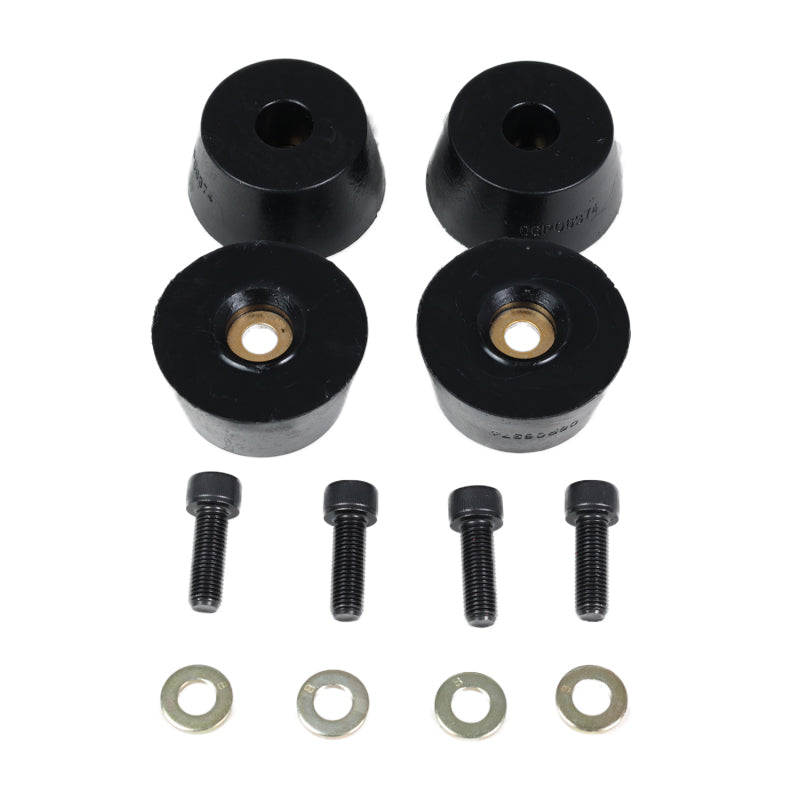 Energy Suspension 96-02 Toyota 4Runner Front Hyper Flex Bump Stop Set - Black for offroad parts and performance upgrades.