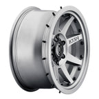 ICON Rebound Pro 17x8.5 6x135 6mm Offset 5in BS 87.1mm Bore Titanium Wheel for offroad performance upgrades