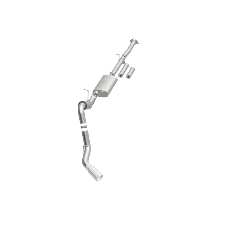 MagnaFlow Stainless Cat-Back Exhaust 2015 Chevy Silverado 2500HD 6.0L P/S Rear Exit 5in, performance exhaust for trucks.