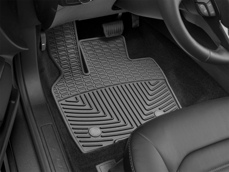 WeatherTech 2017+ Ford Fusion Front Rubber Mats - Black Secondary image