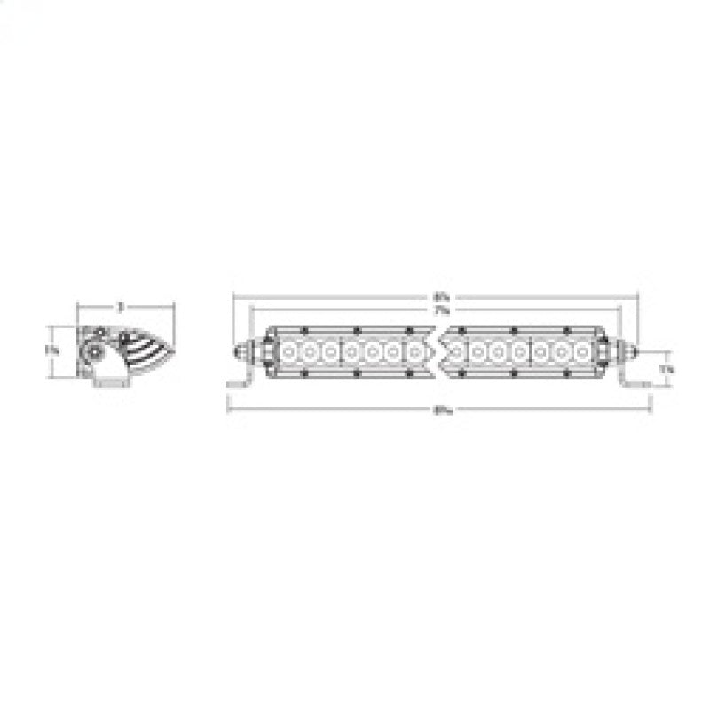 Rigid Industries SR-Series SAE 6in. w/ Amber PRO Lens (Pair) wiring diagram