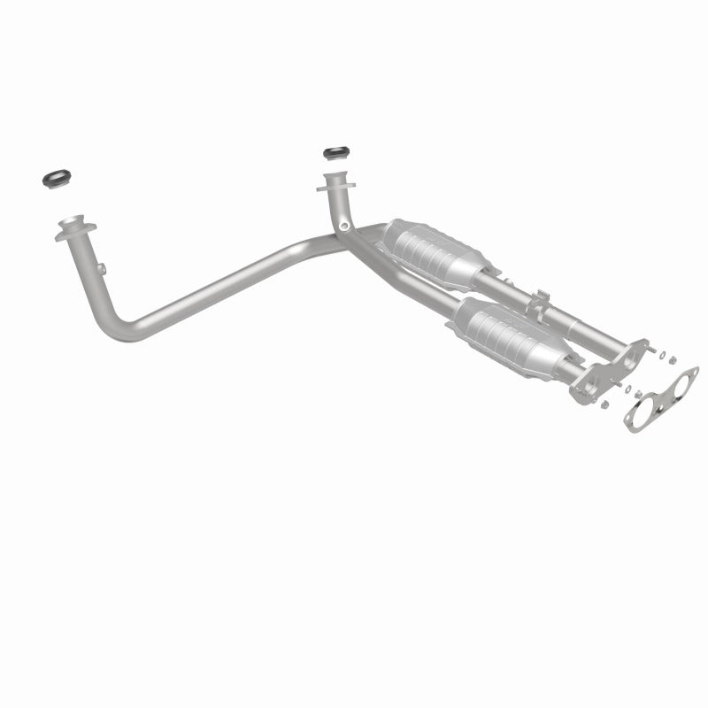 MagnaFlow Conv DF GM Truck/Suv Dual Outlet 96 exhaust system components