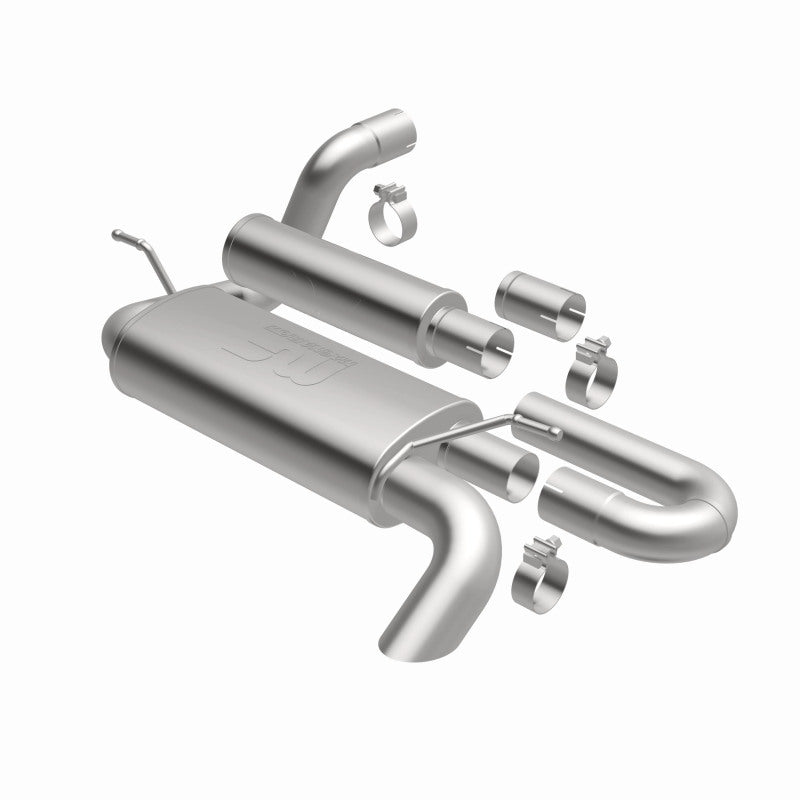 MagnaFlow 18-23 Jeep Wrangler JL 2.0L/3.6L Overland Series Axle-Back Exhaust parts