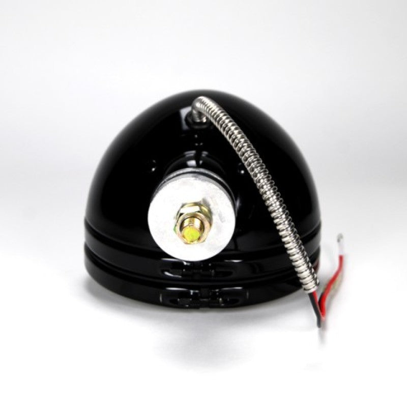 KC HiLiTES Daylighter 6in. Halogen Light 100w Spot Beam (Pair Pack System) - Black SS for offroad lighting upgrades