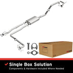 MagnaFlow BRE Exhaust Kit 12-17 Nissan NV1500 NV2500 NV3500 4.0L components and box solution for exhaust system replacement.