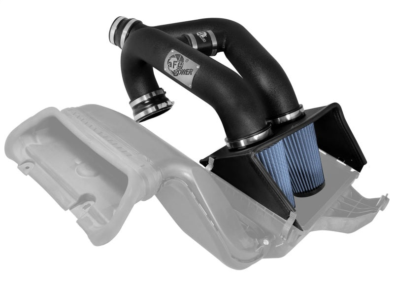 aFe MagnumFORCE Pro 5R Stage-2 XP Intake System 16 Ford F-150 EcoBoost V6-2.7L/3.5L (tt) (Blk) Secondary image