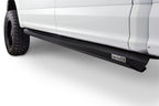 AMP Research 20-23 Chevy Silverado 1500 Crew Cab PowerStep XL - Black (Incl OEM Style Illumination) on truck