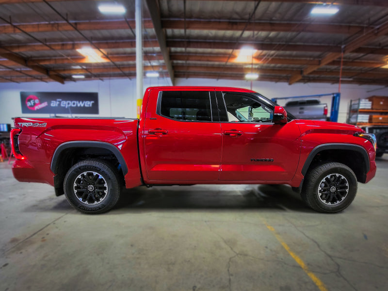 aFe CONTROL 1.875 IN Leveling Kit 22-23 Toyota Tundra - Red Secondary image