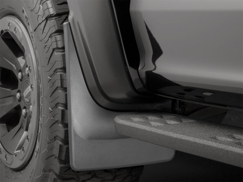 WeatherTech 17+ Ford F-150 Raptor No Drill Mudflaps - Black Secondary image