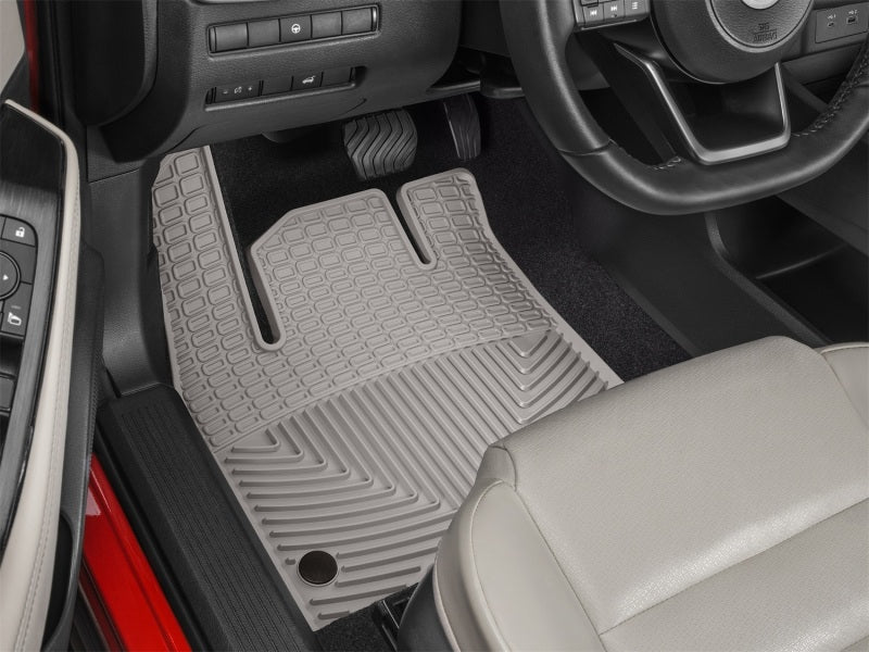 WeatherTech 21+ Nissan Rogue Front Rubber Mats (Grey) Secondary image