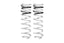 Eibach 21-23 Ford F150 Raptor Pro-Lift-Kit Rear Springs for offroad performance
