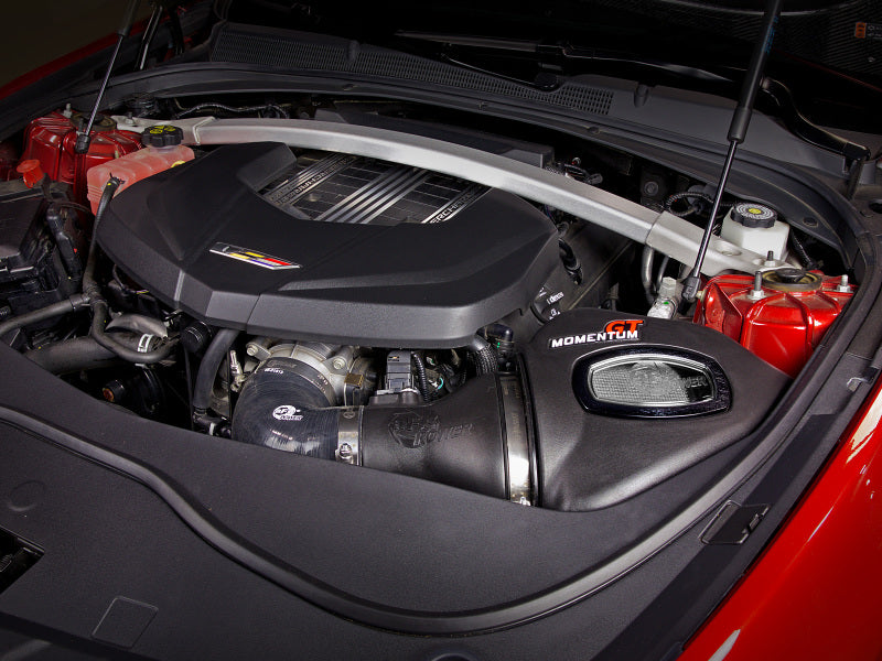 aFe Momentum GT Pro DRY S Cold Air Intake System 16-19 Cadillac CTS-V 6.2L SC Secondary image