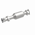 MagnaFlow Conv Direct Fit Acura 90-91 catalytic converter with stainless steel construction.