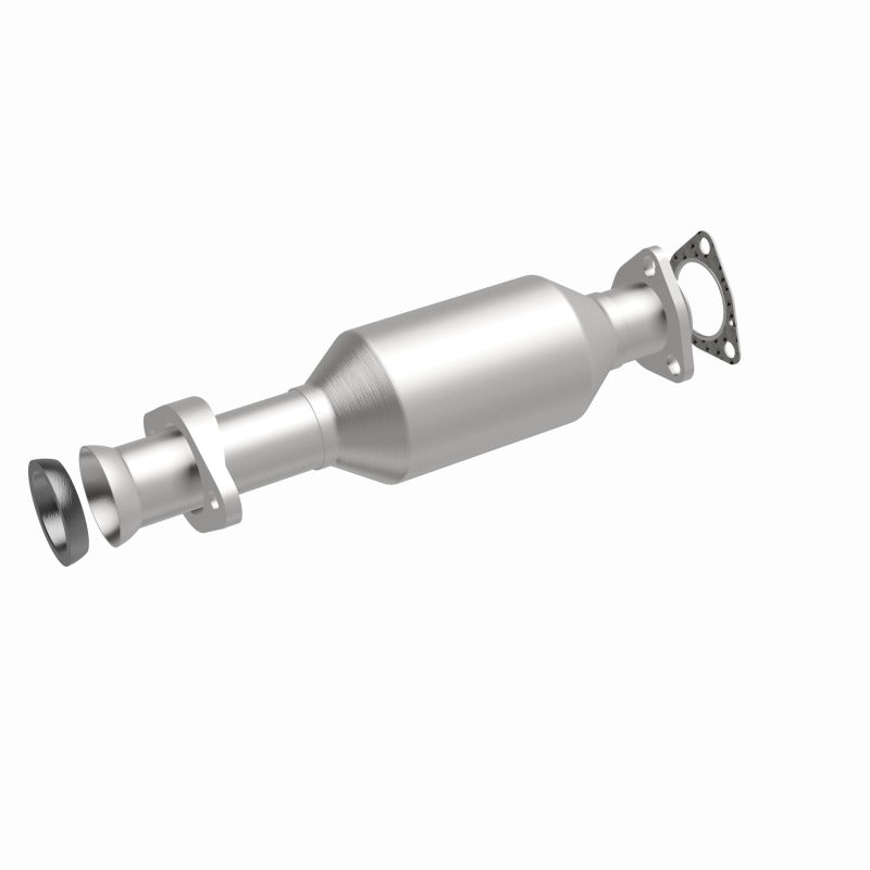 MagnaFlow Conv Direct Fit Acura 90-91 catalytic converter with stainless steel construction.