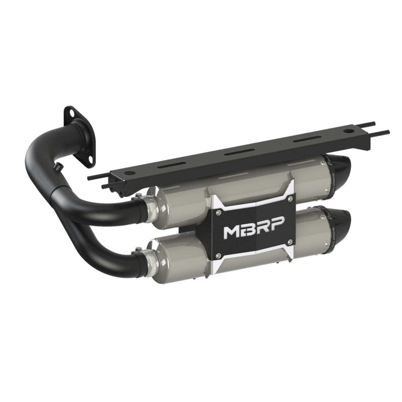 MBRP 19-20 Honda Talon Dual Slip-On Exhaust System w/Performance Muffler Secondary image