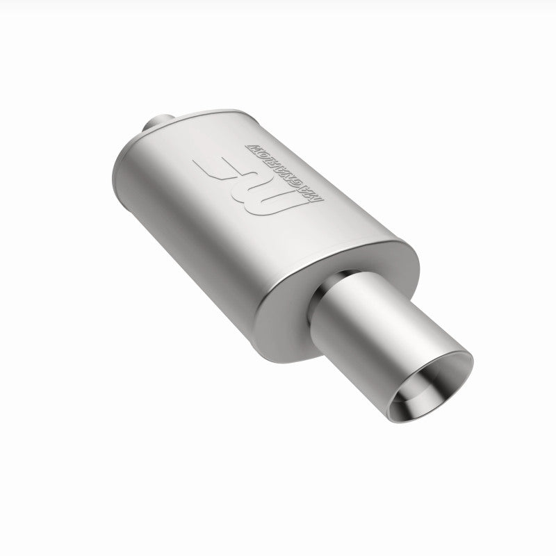MagnaFlow Muffler W/Tip Mag SS 14X5X8 2.25/4 for off road parts
