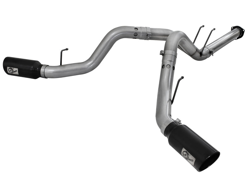 aFe Large Bore-HD DPF-Back Exhaust System Ford Diesel Trucks 11-14 V8-6.7L (td) Secondary image