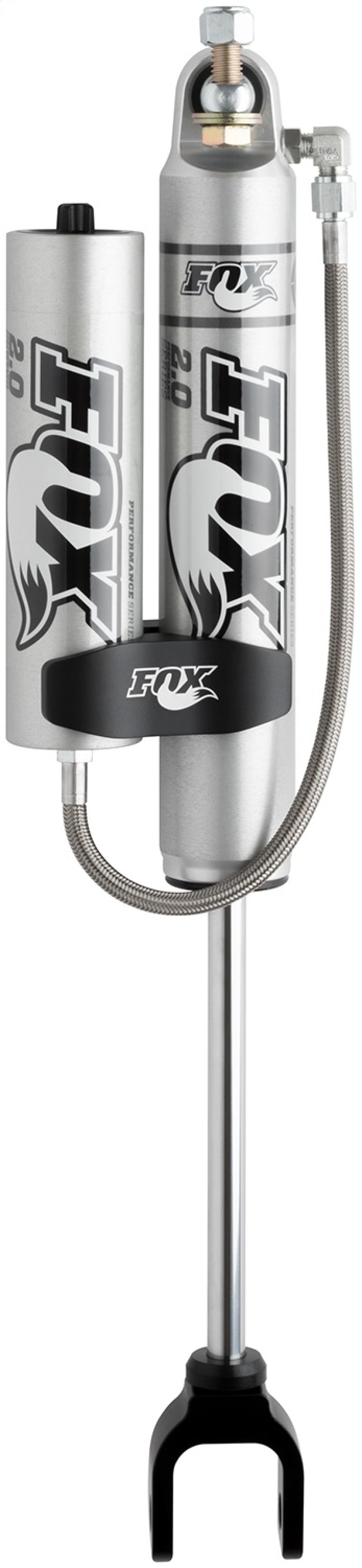 Fox 11+ Chevy HD 2.0 Performance Series 5.9in. Smooth Body Remote Res. Front Shock / 0-1in. Lift Secondary image