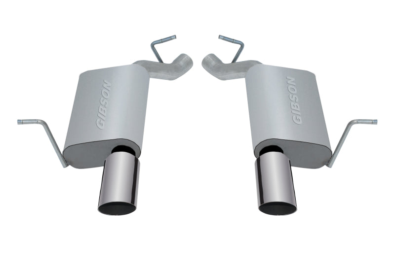 Gibson 11-18 Dodge Durango R/T 5.7L 2.25in Axle-Back Dual Exhaust - Aluminized view