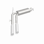 MagnaFlow 99-04 Ford F-150 V8 5.4L Supercharged Lightning SS Cat-Back Exhaust system with dual tips.