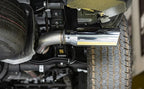 MagnaFlow 2023+ Chevy Colorado NEO Series Cat-Back Exhaust Single Passenger Side Rear Exit close-up view