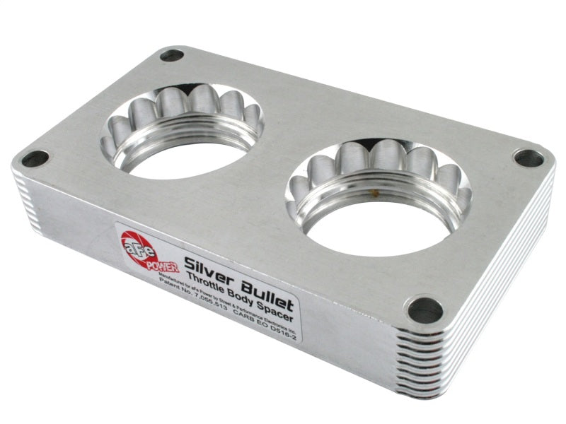 aFe Silver Bullet Throttle Body Spacers TBS Ford Mustang 05-10 V8-4.6L Secondary image