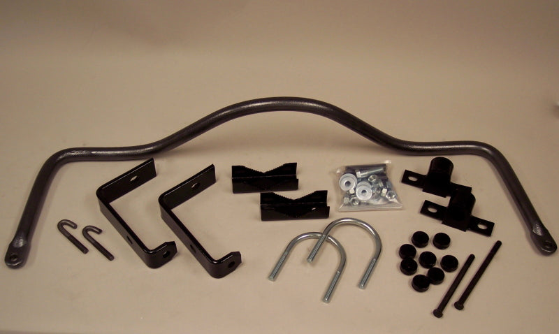 Hellwig 88-99 Chevrolet Silverado 1500 Solid Heat Treated Chromoly 1-1/8in Rear Sway Bar installation kit and parts.
