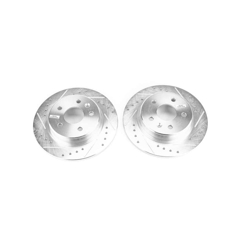 Power Stop 17-19 Chevrolet Bolt EV Rear Evolution Drilled & Slotted Rotors - Pair Secondary image