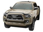 WeatherTech 2016+ Toyota Tacoma Hood Protector - Black on truck